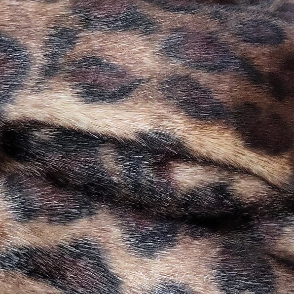 Jones New York Faux Leopard Fur Coat - Picture 8 of 9